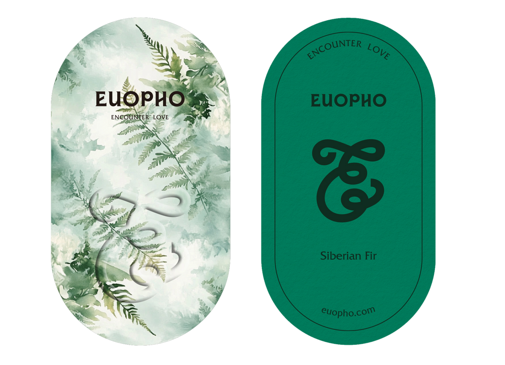 Nature Scented Cards for Men, 6pcs Woody & Marine Fragrance Card Set – Midnight Tide, Siberian Fir & Tabac Leather