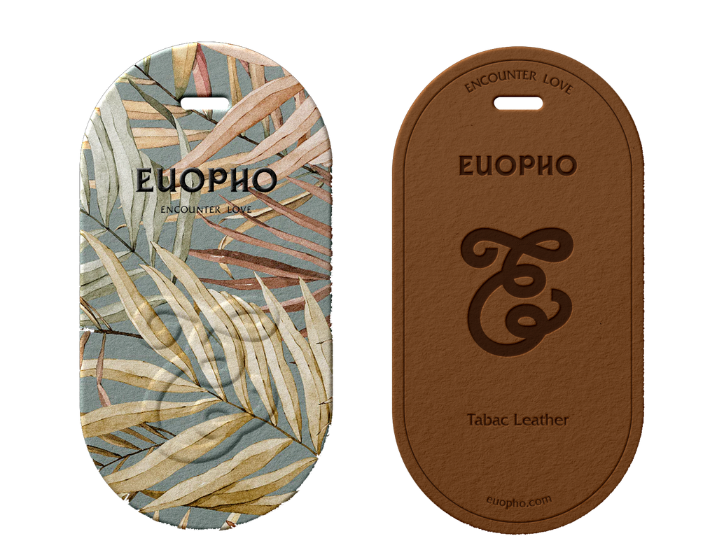 Nature Scented Cards for Men, 6pcs Woody & Marine Fragrance Card Set – Midnight Tide, Siberian Fir & Tabac Leather