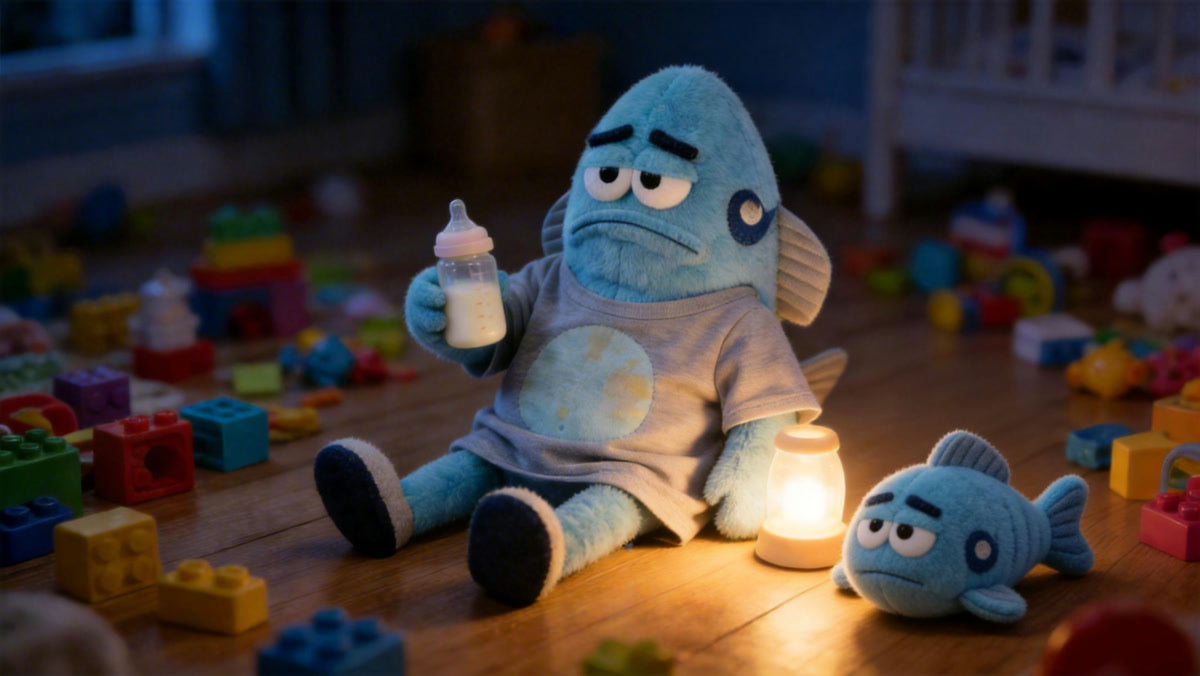 Bloo on sofa